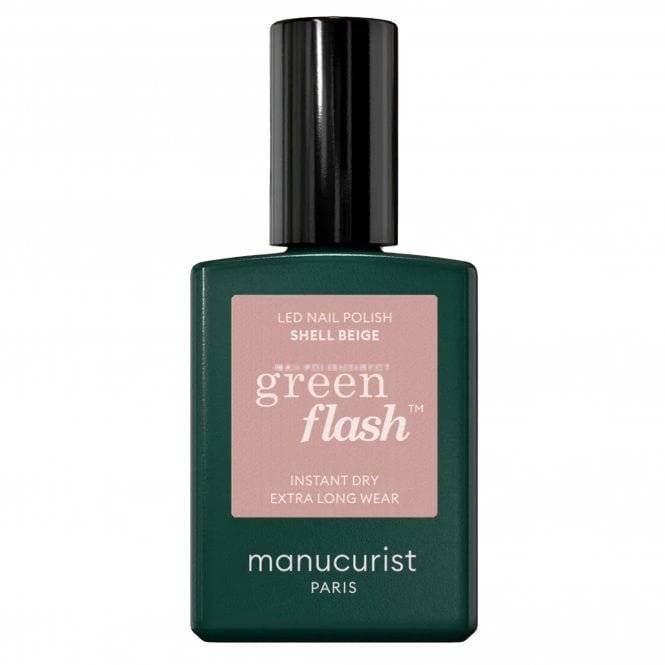 Manucurist Green Flash Hema & TPO Free Gel Polish - Shell Beige 15ml (50069)