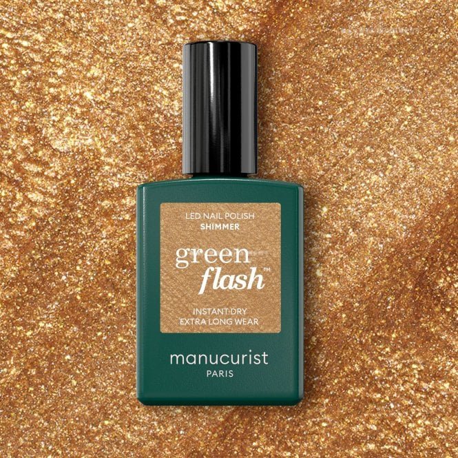Manucurist Green Flash Hema & TPO Free Gel Polish - Shimmer 15ml (51585)