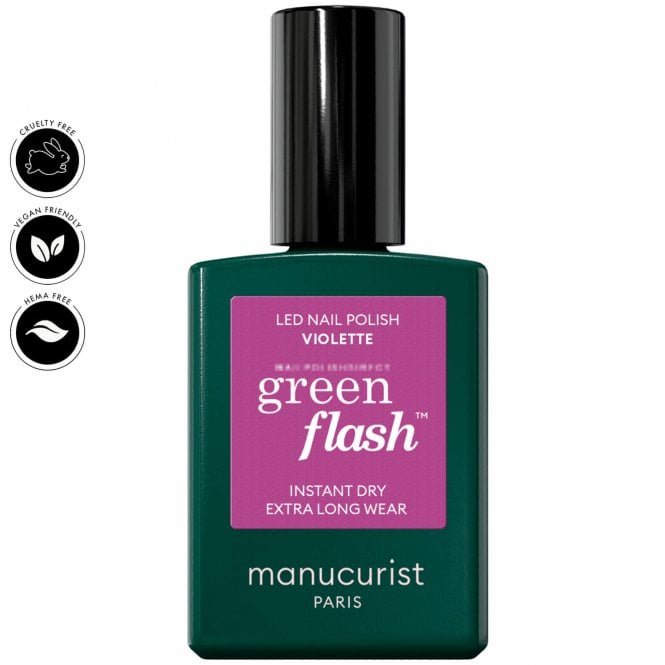 Manucurist Green Flash Hema & TPO Free Gel Polish - Violette 15ml (41461)