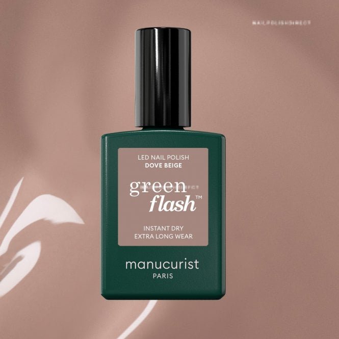 Manucurist Green Flash Hema & TPO Free Gel Polish - Dove Beige 15ml (51103)