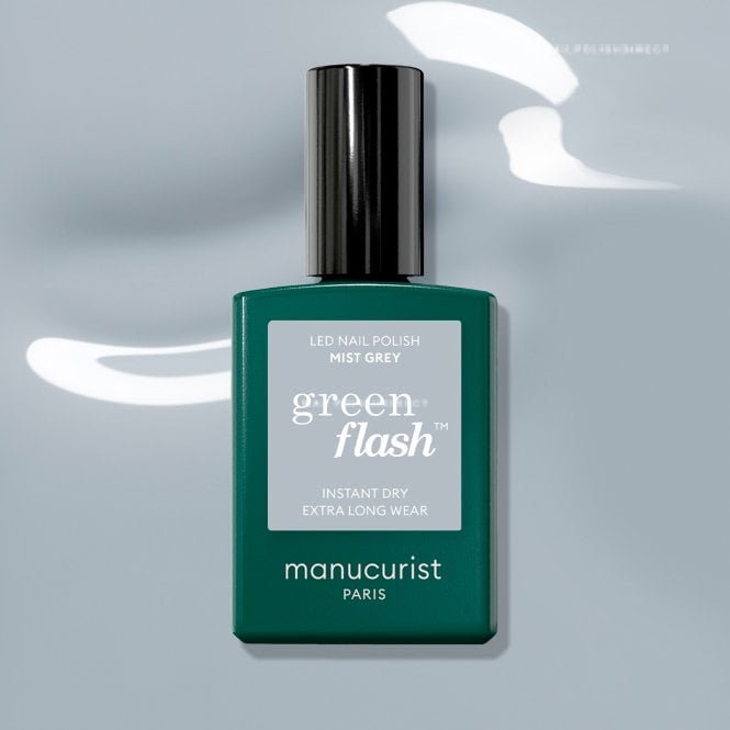 Manucurist Green Flash Hema & TPO Free Gel Polish - Mist Grey 15ml (51101)