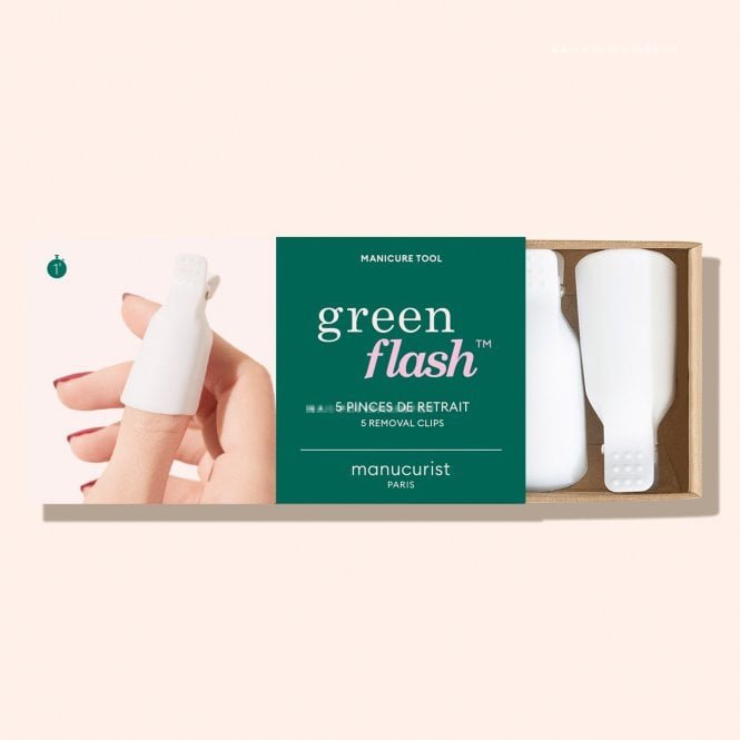 Manucurist Green Flash Manicure Tool - 5 Removal Clips (14102)