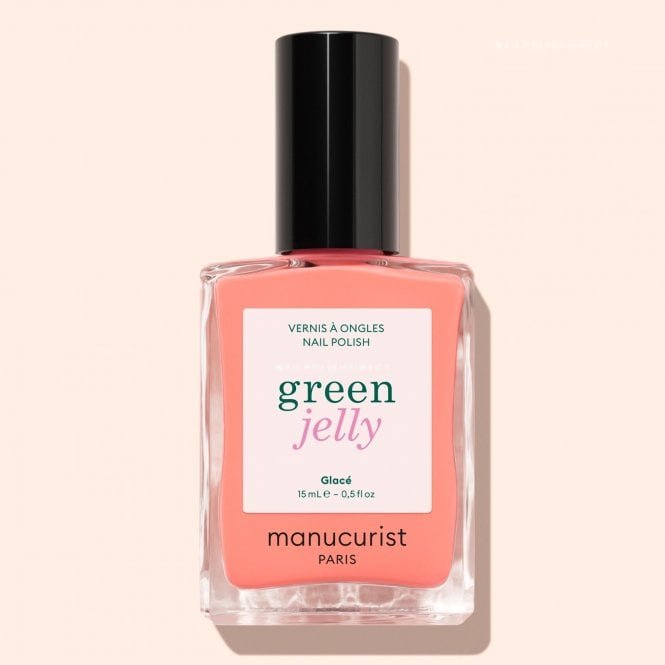 Manucurist Green Vegan-Friendly Jelly Nail Polish - Glacé 15ml 