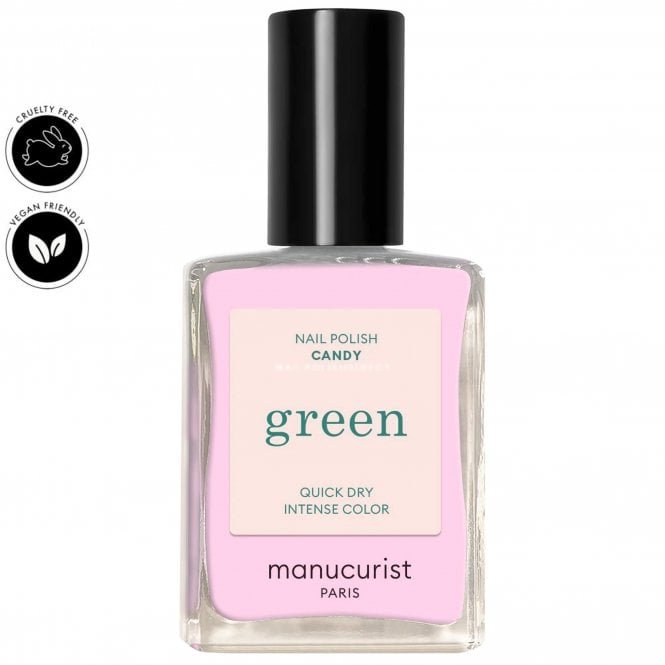 Manucurist Green Vegan-Friendly Nail Polish - Candy 15ml (33228)