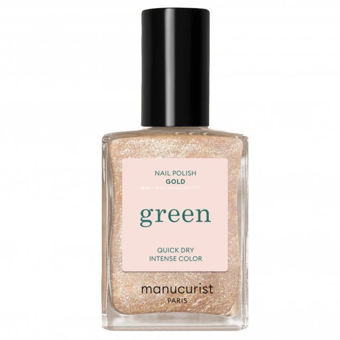 Manucurist Green Vegan-Friendly Nail Polish - Gold 15ml (33045)