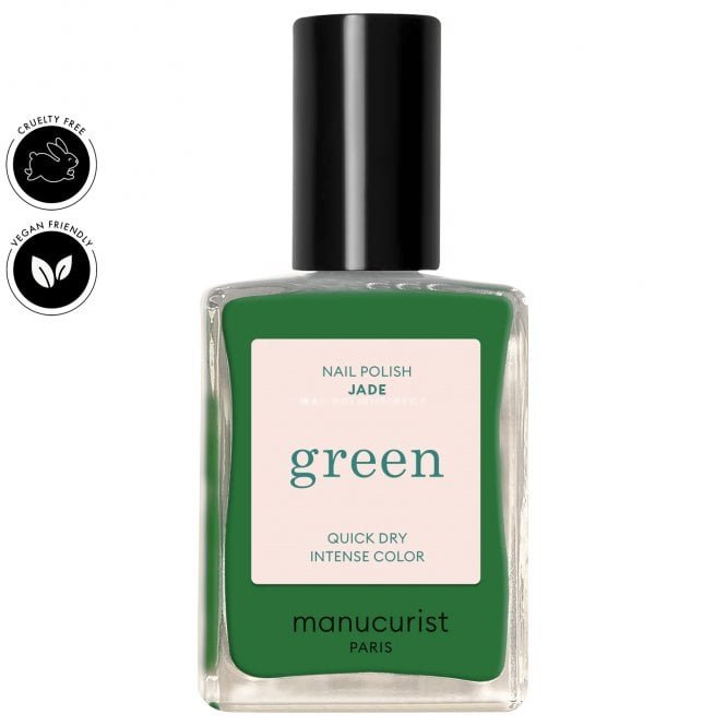 Manucurist Green Vegan-Friendly Nail Polish - Jade 15ml (33241)