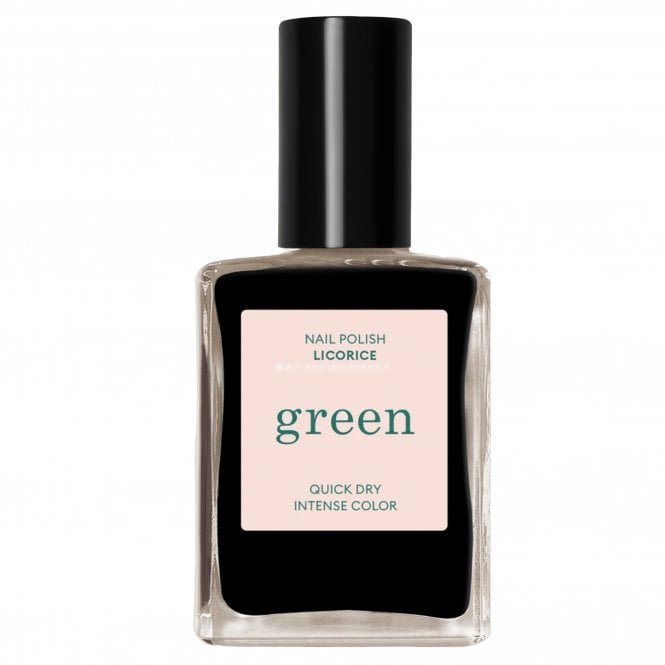Manucurist Green Vegan-Friendly Nail Polish - Licorice 15ml (31061)