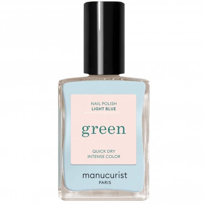 Manucurist Green Vegan-Friendly Nail Polish - Light Blue 15ml (32087)
