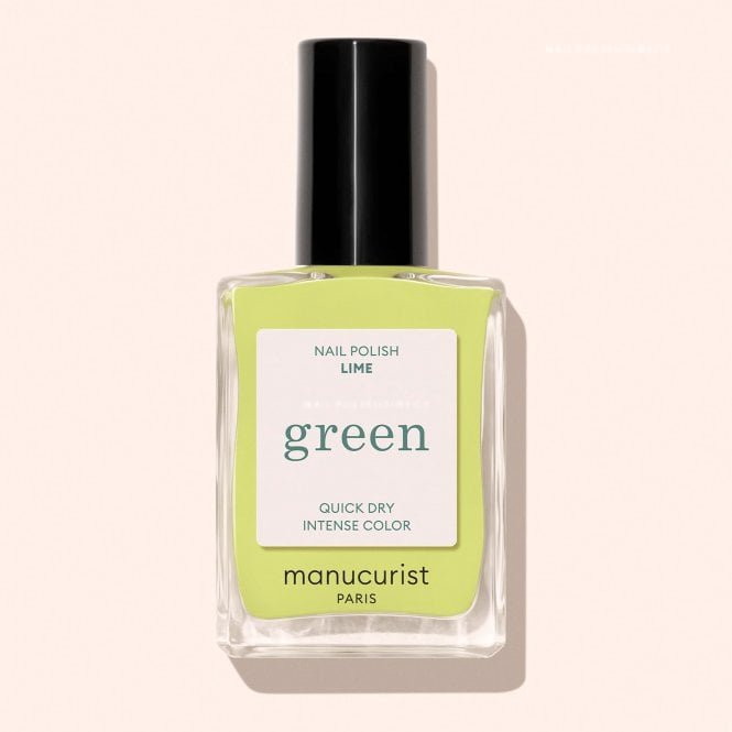 Manucurist Green Vegan-Friendly Nail Polish - Lime 15ml (33233)