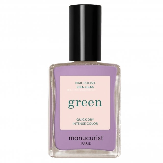 Manucurist Green Vegan-Friendly Nail Polish - Lisa Lilas 15ml (31070)
