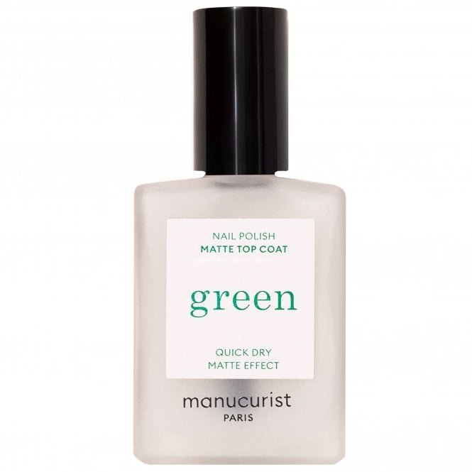Manucurist Green Vegan-Friendly Nail Polish - Matte Top Coat 15ml (31123)