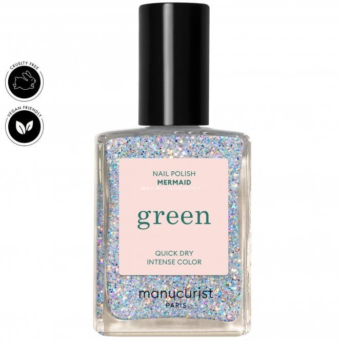 Manucurist Green Vegan-Friendly Nail Polish - Mermaid 15ml (33146)
