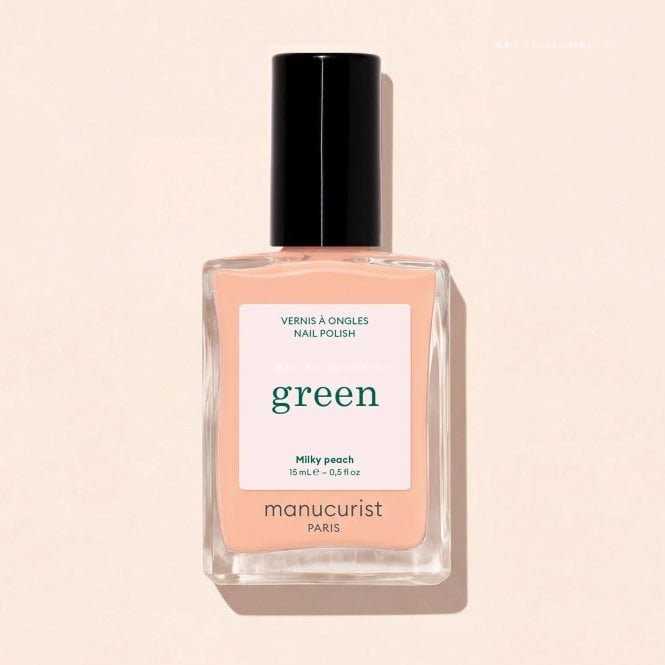 Manucurist Green Vegan-Friendly Nail Polish - Milky Peach 15ml