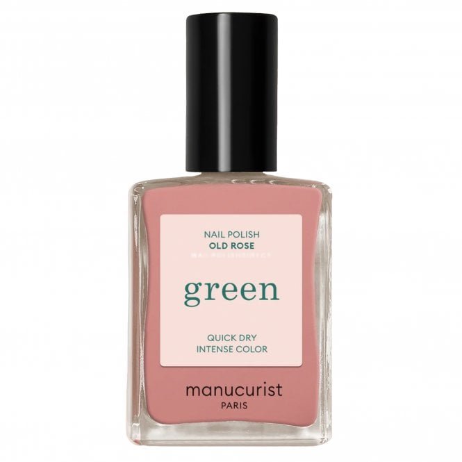 Manucurist Green Vegan-Friendly Nail Polish - Old Rose 15ml (31023)