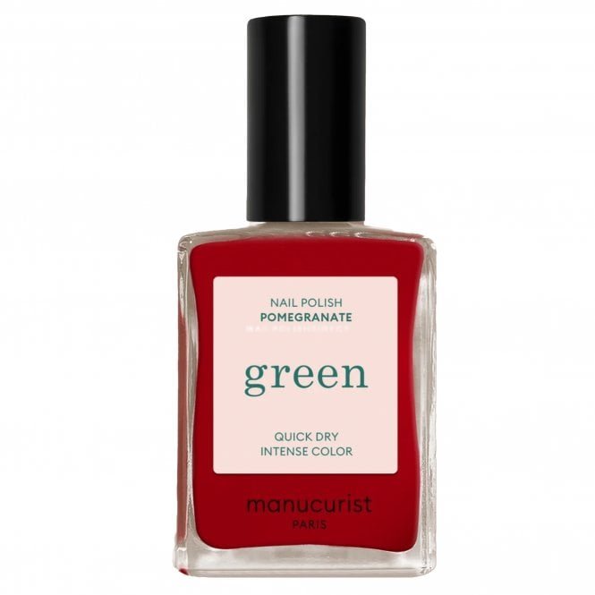 Manucurist Green Vegan-Friendly Nail Polish - Pomegranate 15ml (31007)
