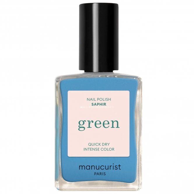 Manucurist Green Vegan-Friendly Nail Polish - Saphir 15ml (32100)