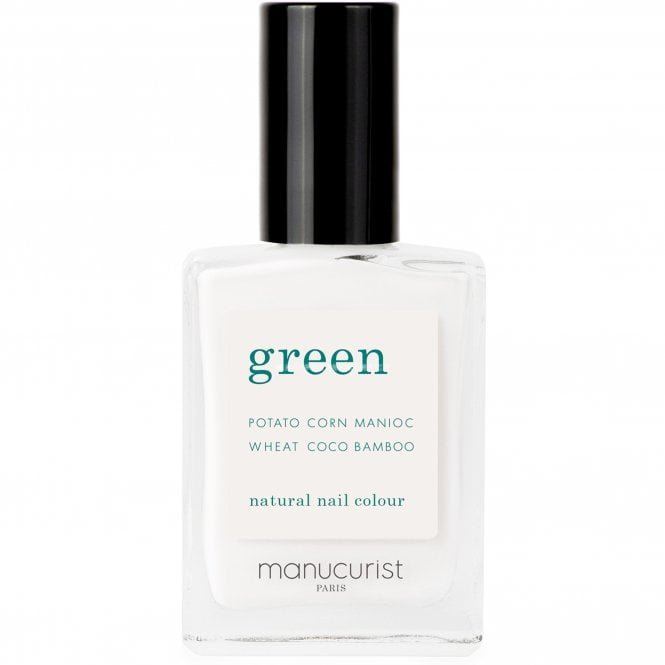Manucurist Green Vegan-Friendly Nail Polish - Snow 15ml (31018)