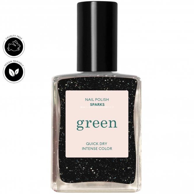 Manucurist Green Vegan-Friendly Nail Polish - Sparks 15ml (33035)
