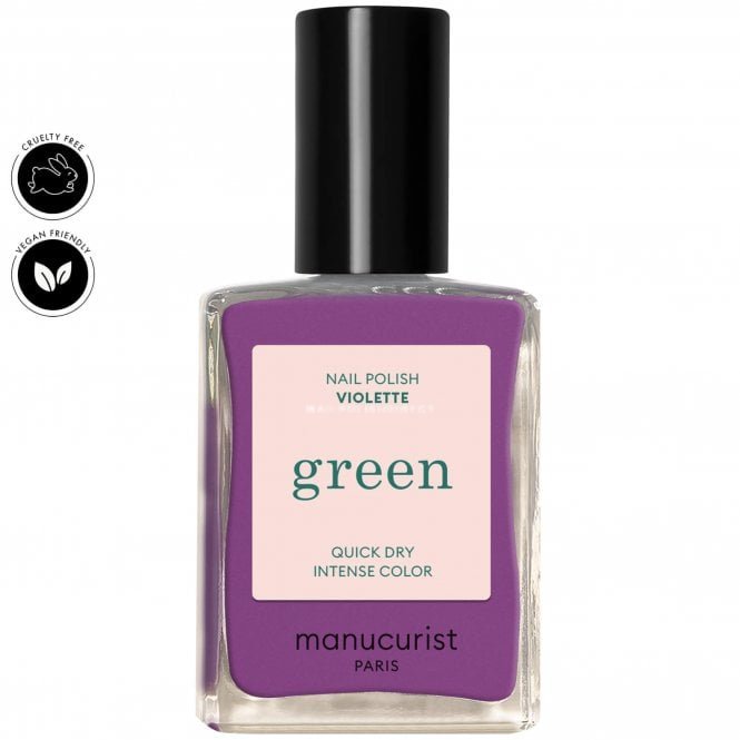 Manucurist Green Vegan-Friendly Nail Polish - Violette 15ml (33114)