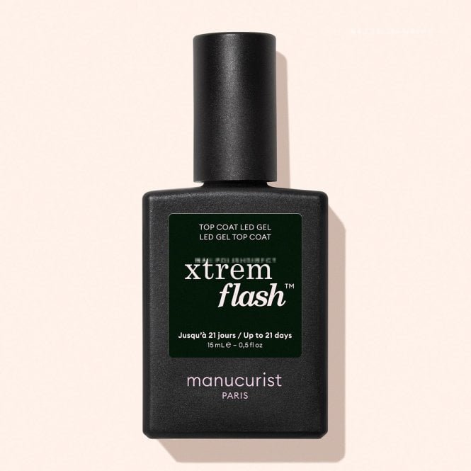 Manucurist Green Xtrem Flash™ Hema & TPO Free Gel Top Coat 15ml (51152)