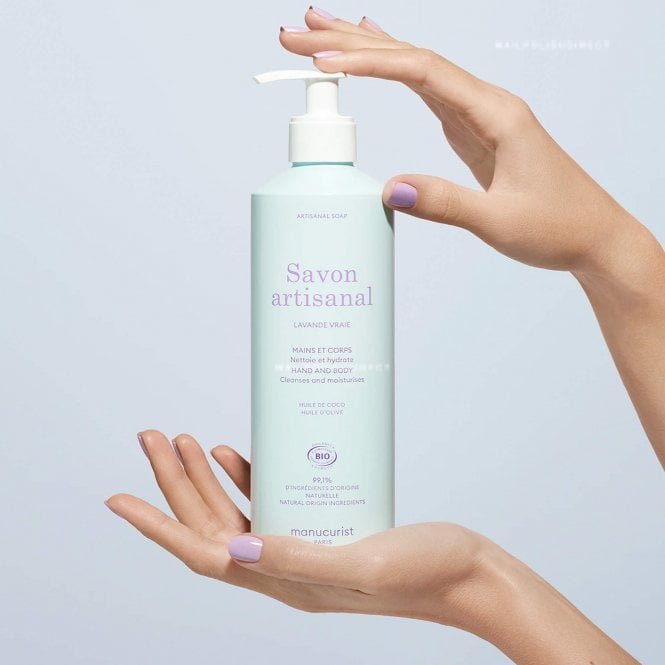 Manucurist Hand & Body Moisturising Artisan Soap - Lavande Vraie 500ml (40007)