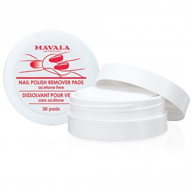 Mavala Acetone-Free Nail Polish Remover Pads (91626)