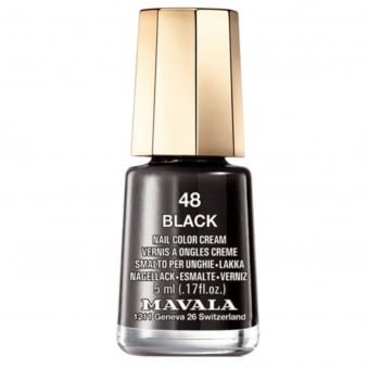 Breathable 5ml Nail Polish - Black (48)
