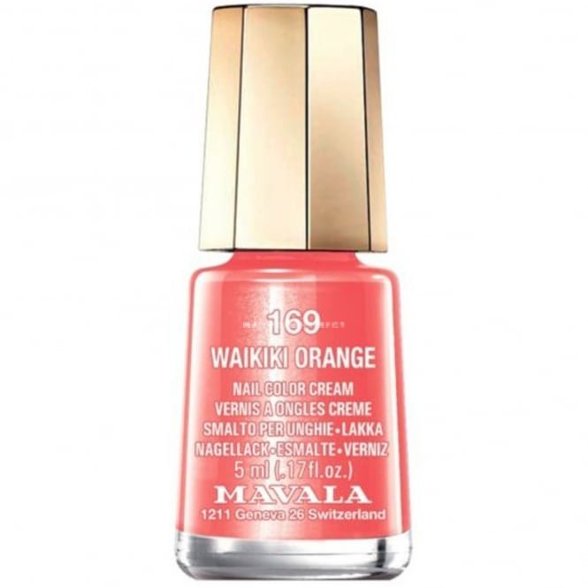 Mavala Breathable 5ml Nail Polish - Waikiki Orange (169)