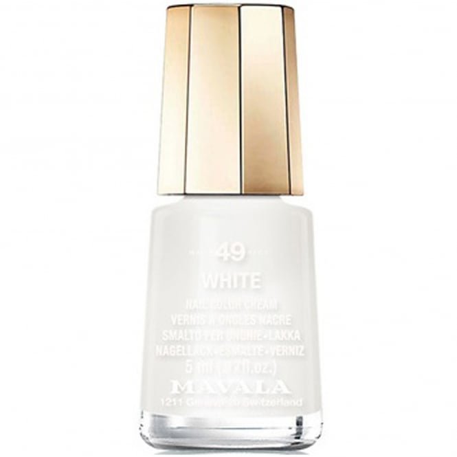Mavala Breathable 5ml Nail Polish - White (49)