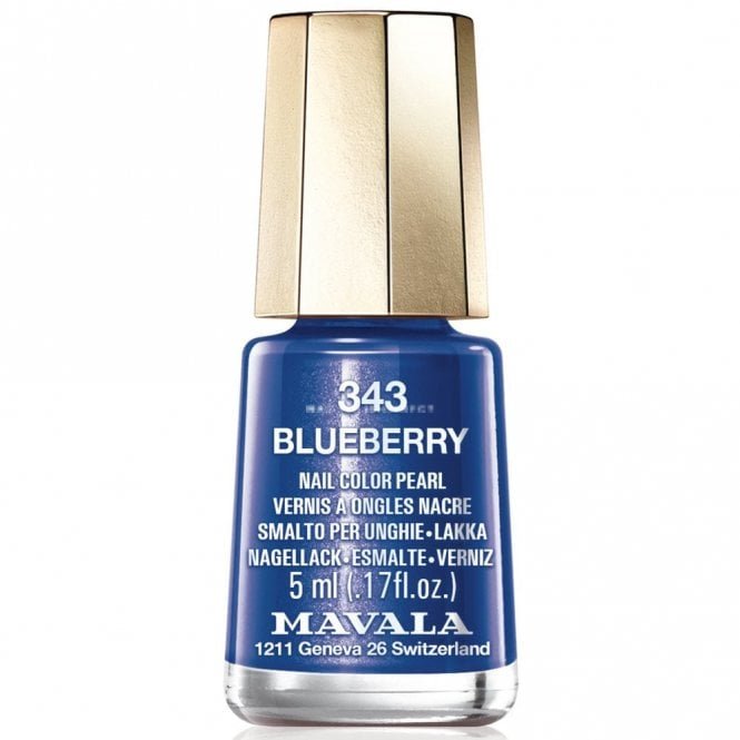 Mavala Breathable 5ml Nail Polish - Blueberry (343)