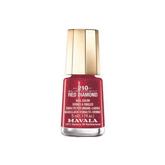 Mavala Breathable 5ml Nail Polish - Red Diamond (210) 5ml