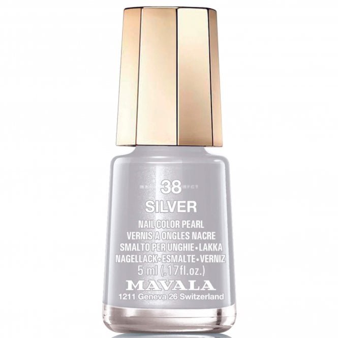 Mavala Breathable 5ml Nail Polish - Silver (38)