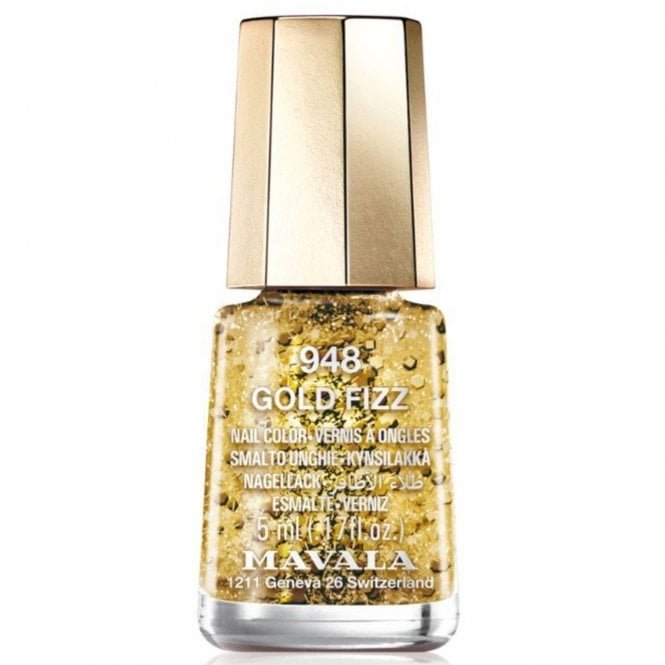 Mavala Fizzy Holiday Collection Breathable 5ml Nail Polish - Gold Fizz (948)