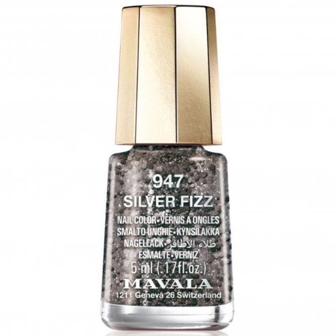 Mavala Fizzy Holiday Collection Breathable 5ml Nail Polish - Silver Fizz (947)