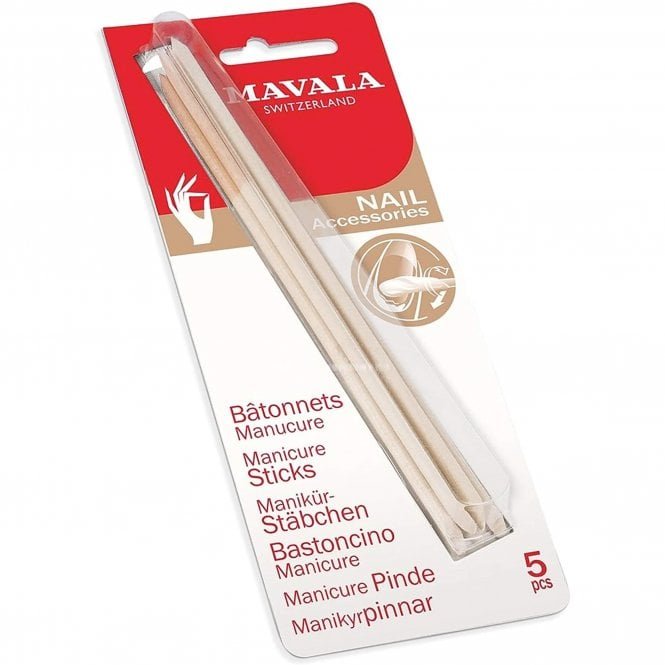 Mavala Nail Cuticle Manicure Sticks (Pack of 5)(90613)