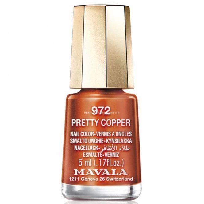 Mavala Pretty Rebel Collection Breathable 5ml Nail Polish - Pretty Copper (972)