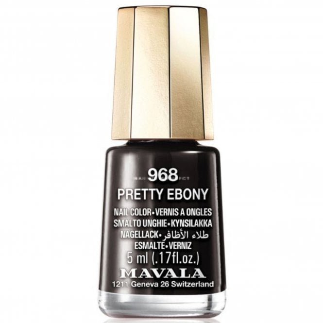 Mavala Pretty Rebel Collection Breathable 5ml Nail Polish - Pretty Ebony (968)