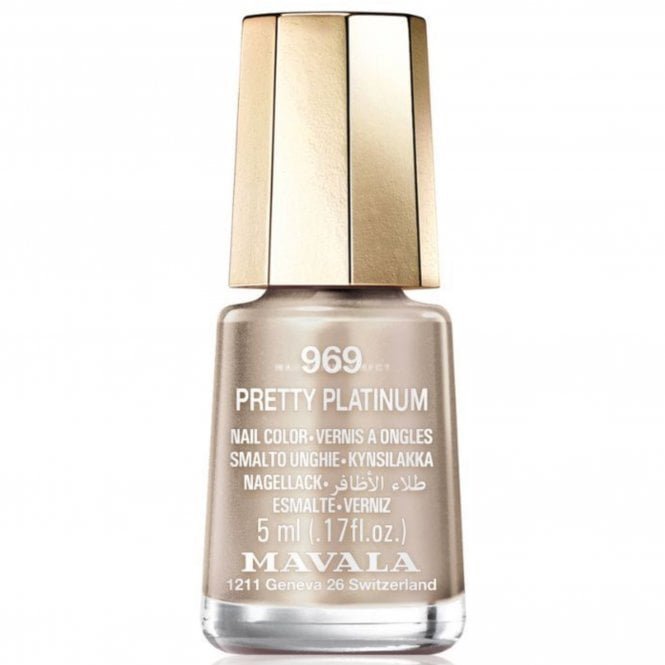 Mavala Pretty Rebel Collection Breathable 5ml Nail Polish - Pretty Platinum (969)