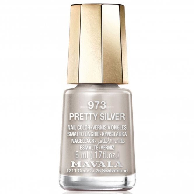 Mavala Pretty Rebel Collection Breathable 5ml Nail Polish - Pretty Silver (973)