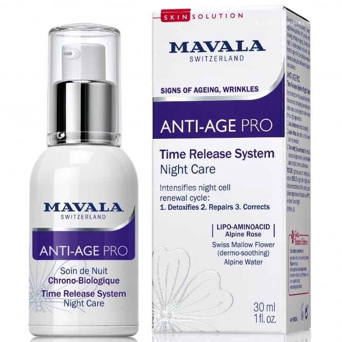 Mavala Swiss Skin Solution - Anti-Age Pro Time Release System Night Care (55501) 30ml