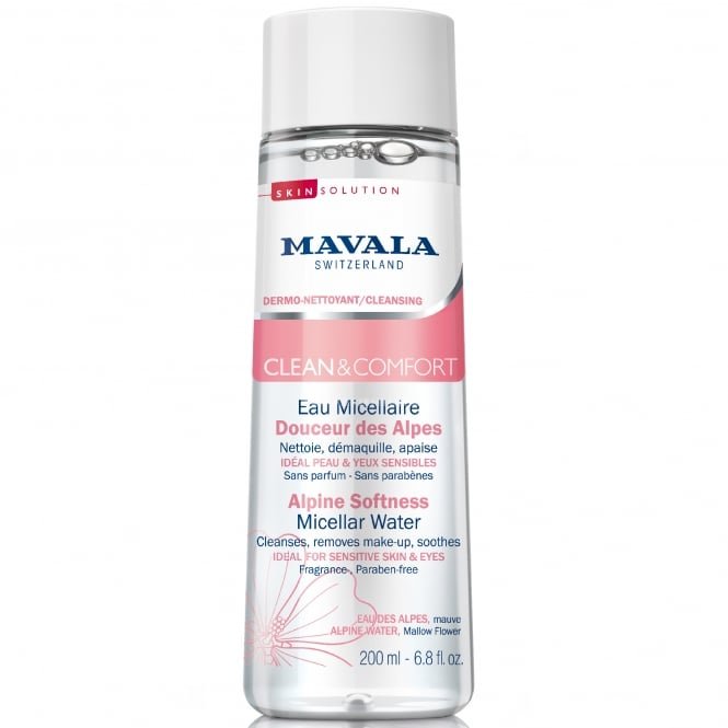Mavala Swiss Skin Solution - Clean & Comfort Physiological Alpine Softness Micellar Water (52501) 200ml