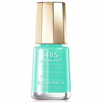Mini Nail Polish Pop Wave Collection 2025 - Aqua Pop 5ml (485)