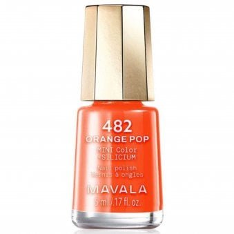 Mini Nail Polish Pop Wave Collection 2025 - Orange Pop 5ml (482)
