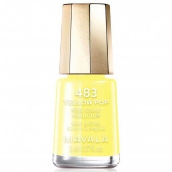 Mini Nail Polish Pop Wave Collection 2025 - Yellow Pop 5ml (483)