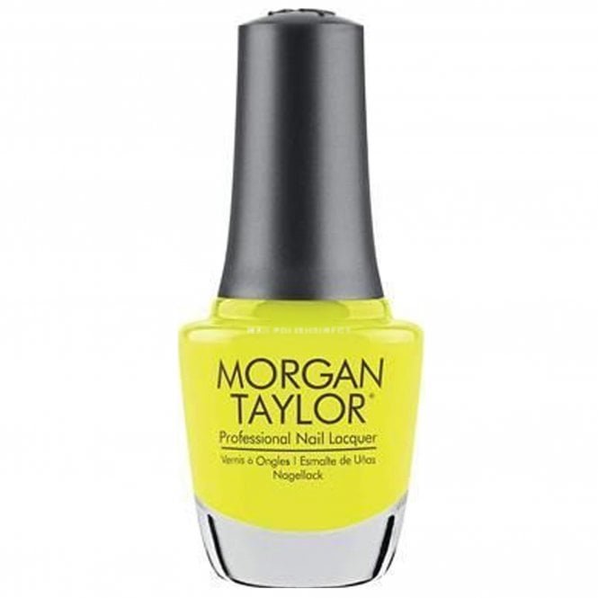 Morgan Taylor Neon Lights Nail Polish - Watt Yel-Looking At (Creme) 15ml (50151)