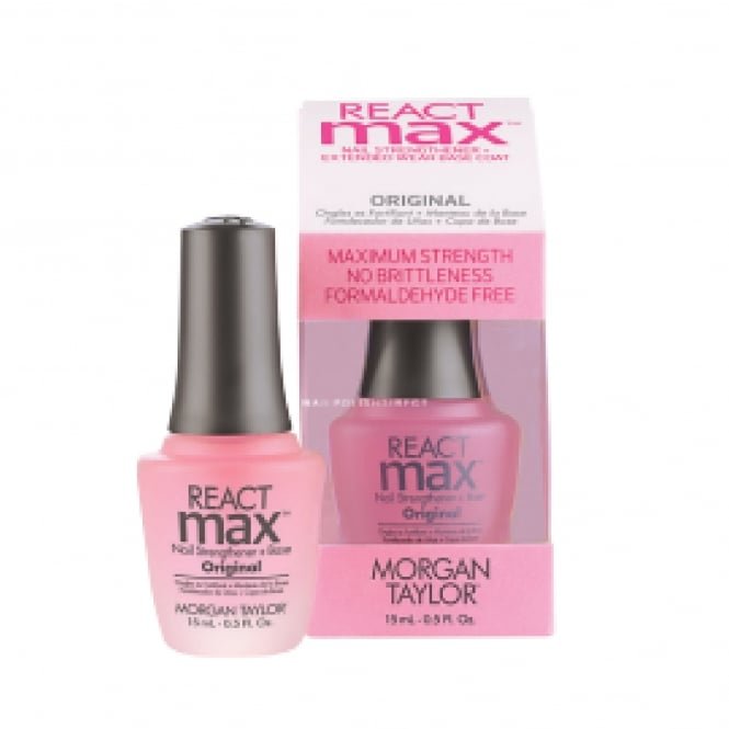 Morgan Taylor REACTmax Original Nail Strengthener - Extended Wear Base Coat 15ml (3411100)