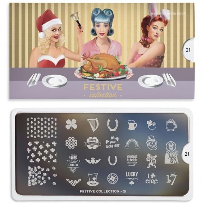 MoYou London Nail Art Image Plate - Festive 21 (MPFES21)