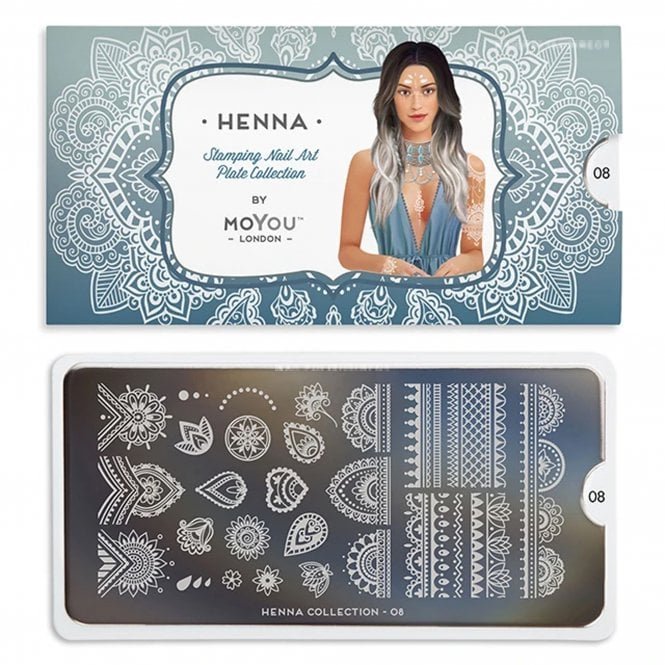 MoYou London Nail Art Image Plate - Henna 08 (198187)