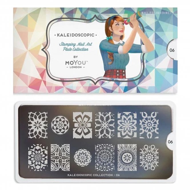 MoYou London Nail Art Image Plate - Kaleidoscopic 06 (692343)