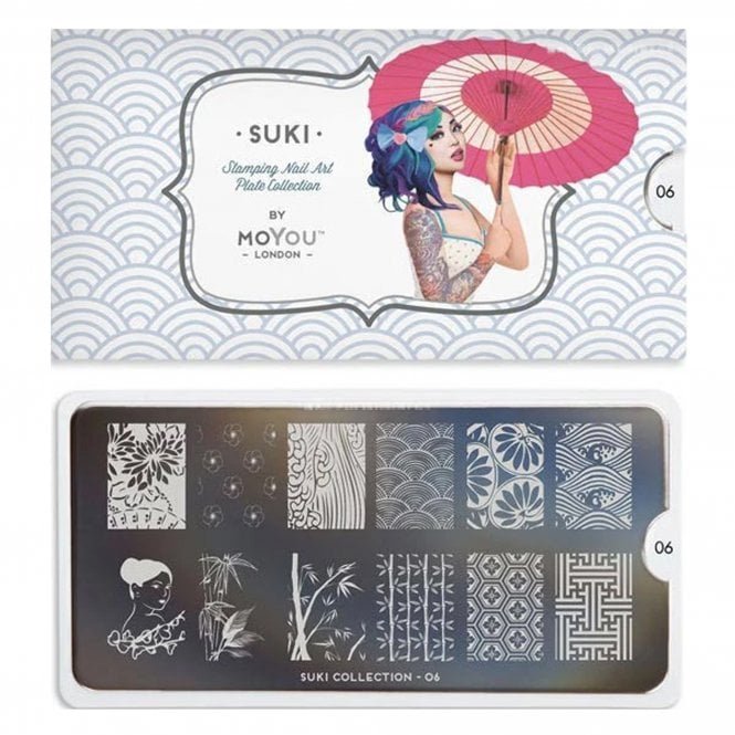 MoYou London Nail Art Image Plate - Suki 06 (692621)